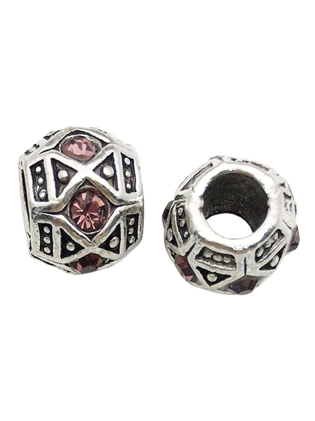 1 шт. С бриллиантами Пан Цзя, крупное отверстие 9x10mm-3.3g