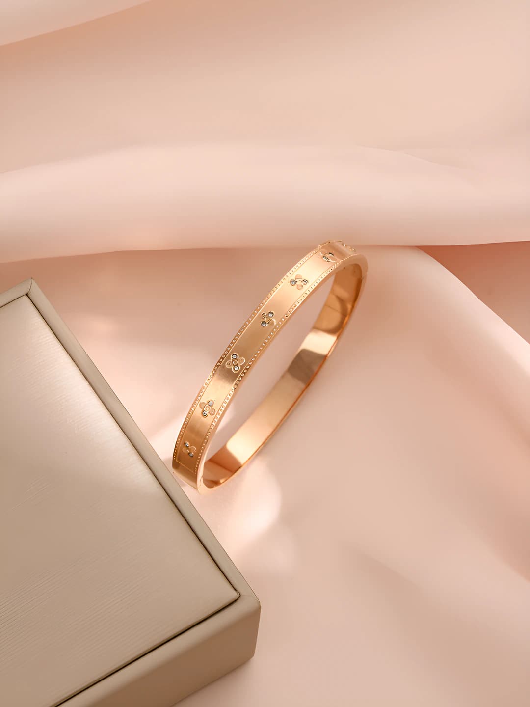 916 Lucky Clover Bracelet - Rose Gold