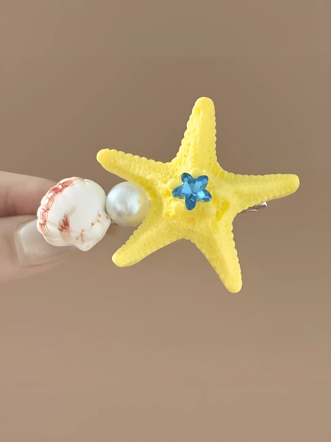 2# Yellow starfish, 5.5 cm