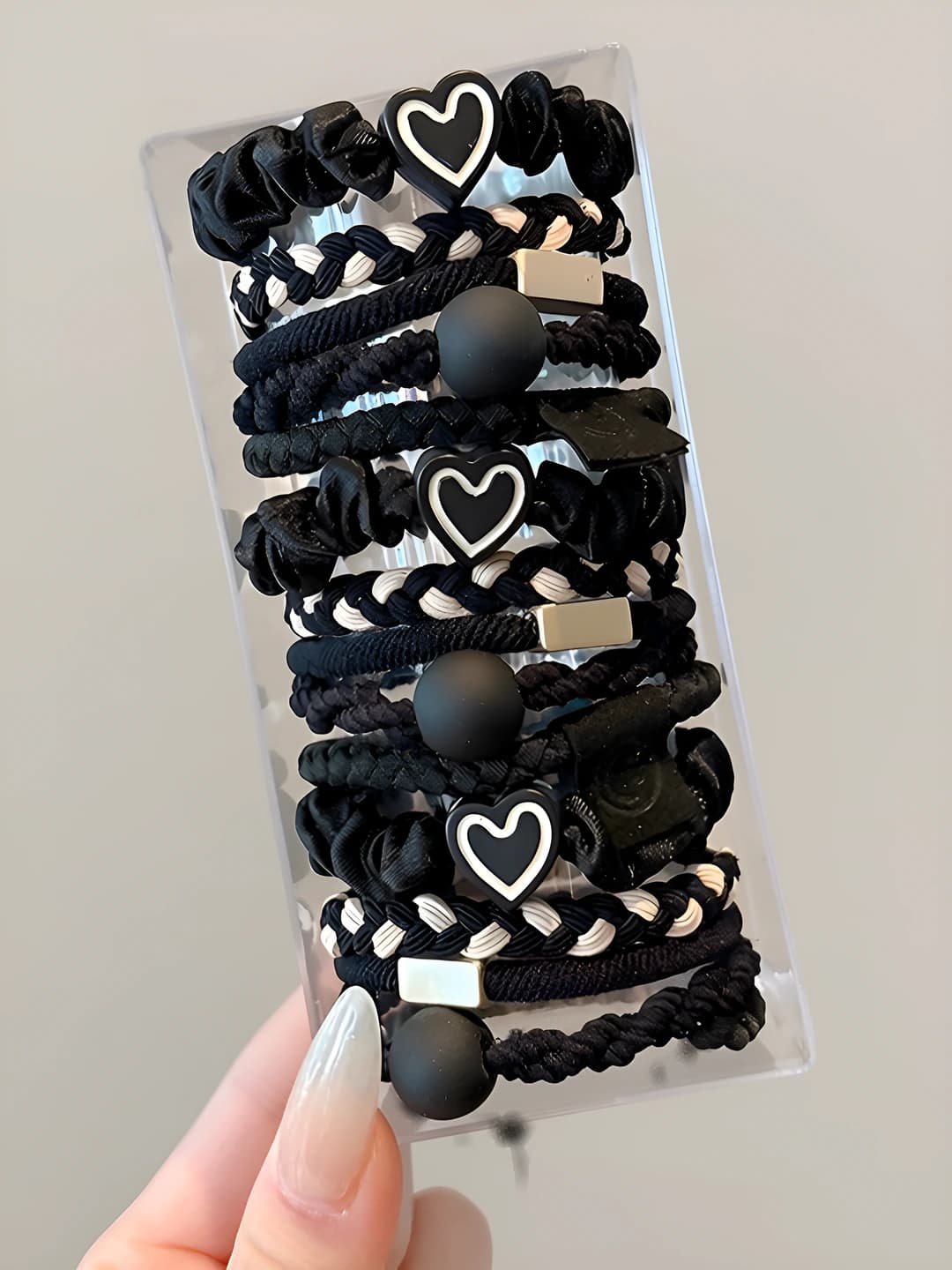 Black 15 pcs