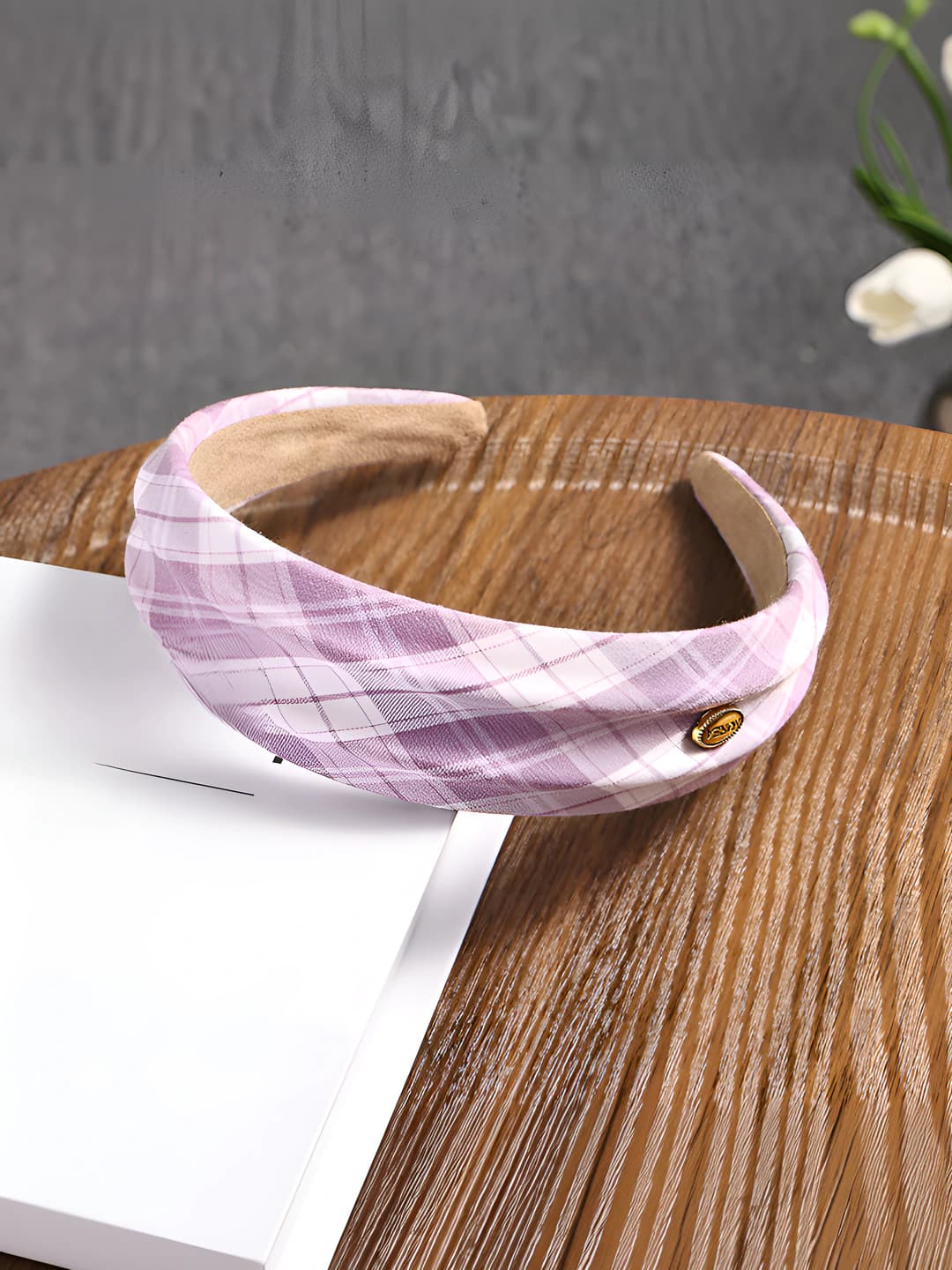 Purple plaid