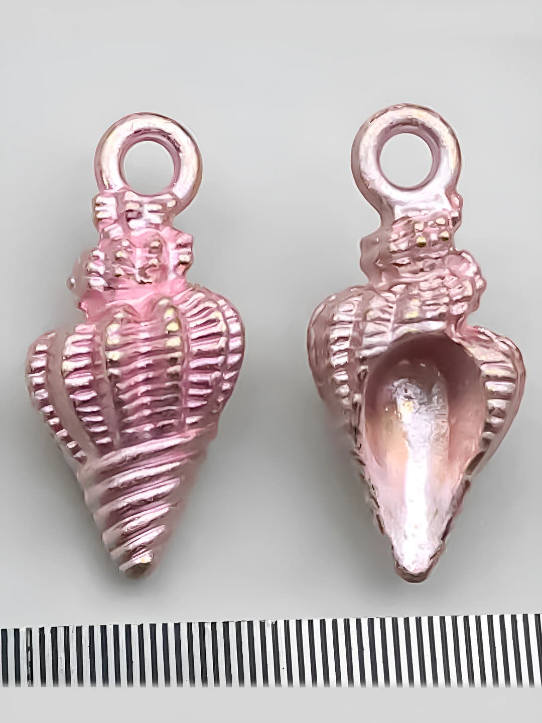 1 pc Pink conch 9x19mm-2.1g