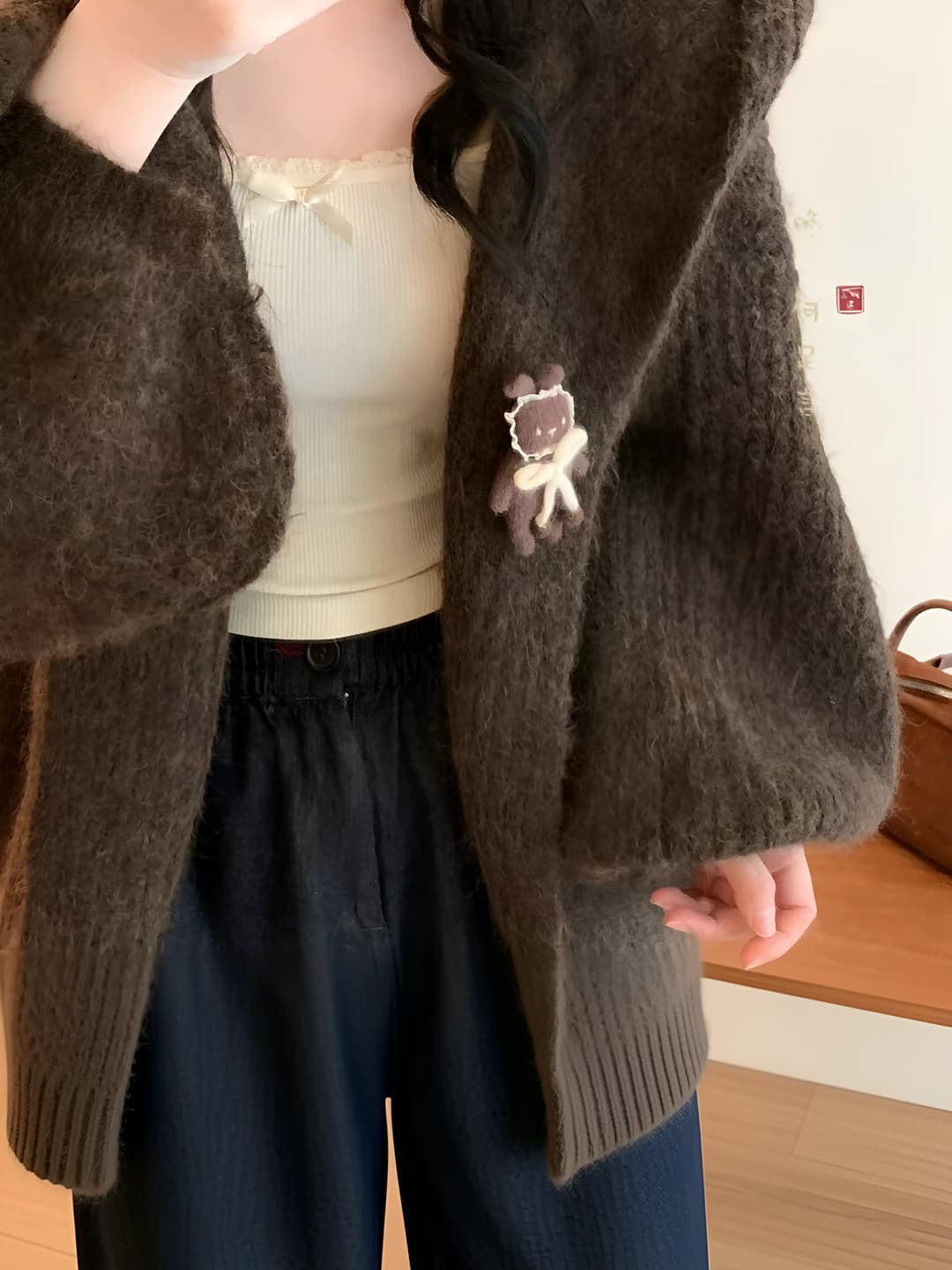 Kofe rangli, quyonchik