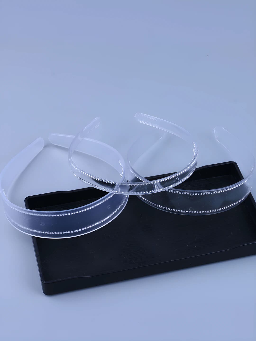 Ayollar uchun shaffof plastik obodok, 0.8/1.2/2.0/2.5 sm, koreys uslubida, aksessuar