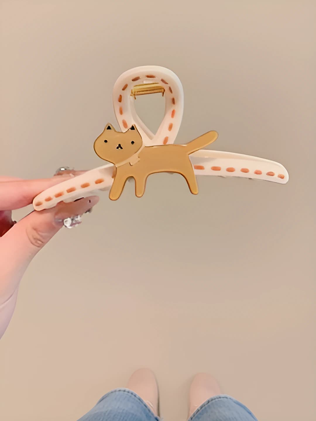 Cat, double-sided 13 cm