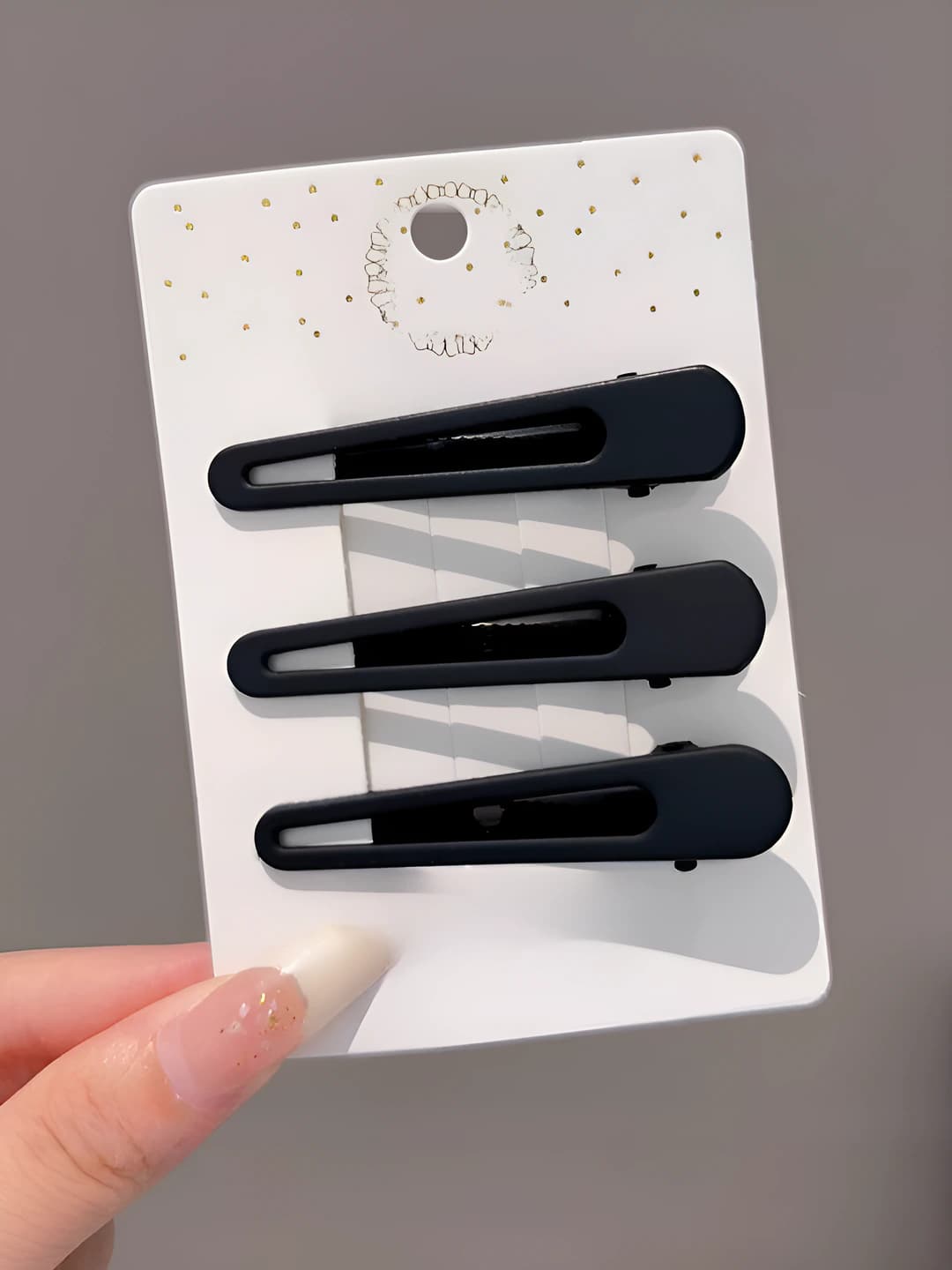 7# Small teardrop clips 3 pcs