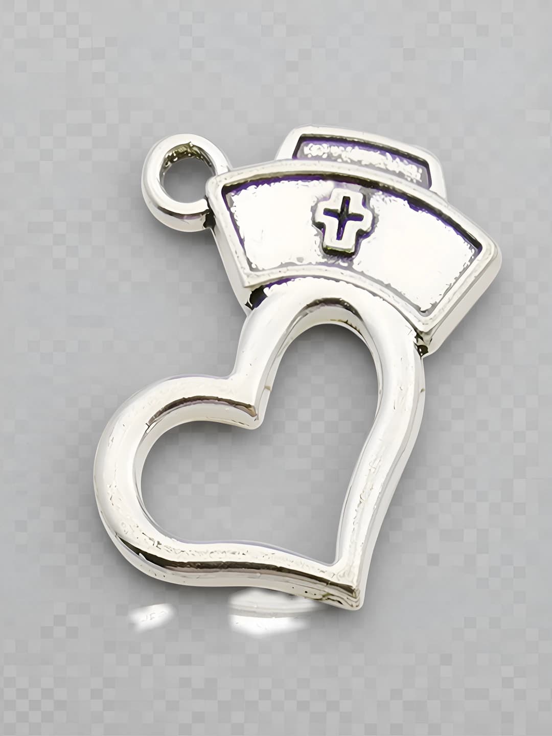 1 шт. античная серебро шапочка с сердцем 23×20mm