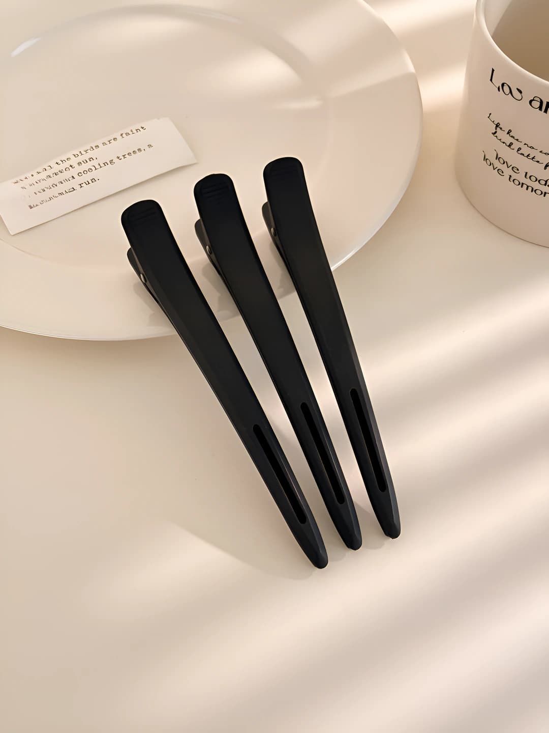6# Black, 3 pcs set 11.5 cm