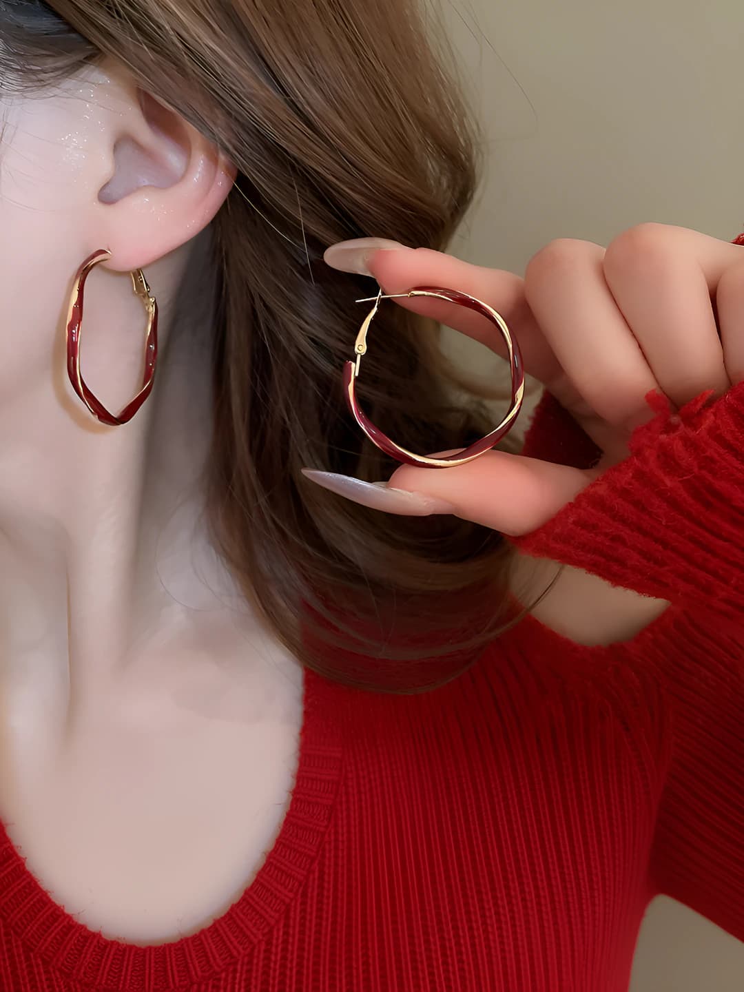 19# Silver pin - Red