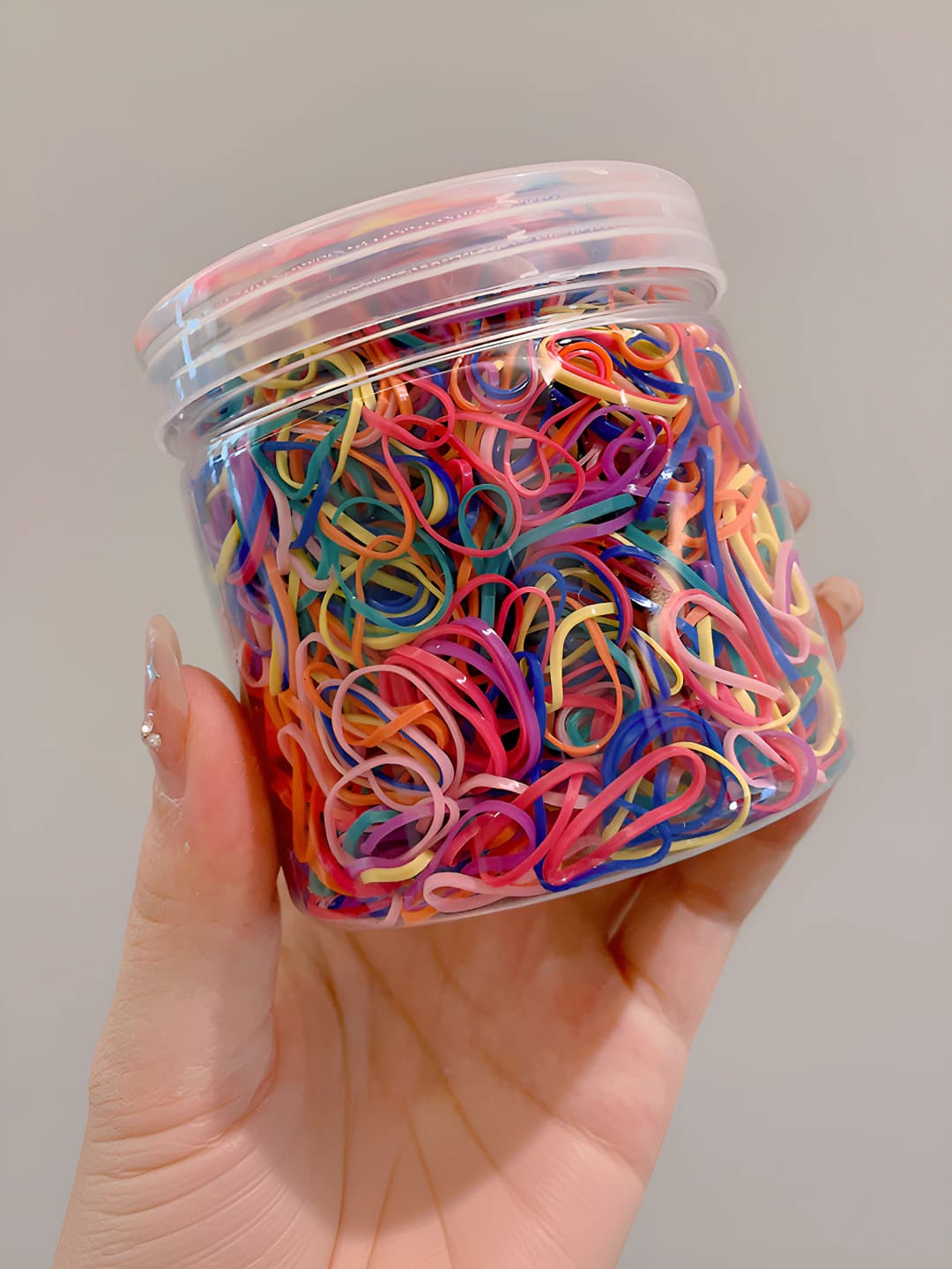 4# Mixed colours, small rings, ~2000 pcs