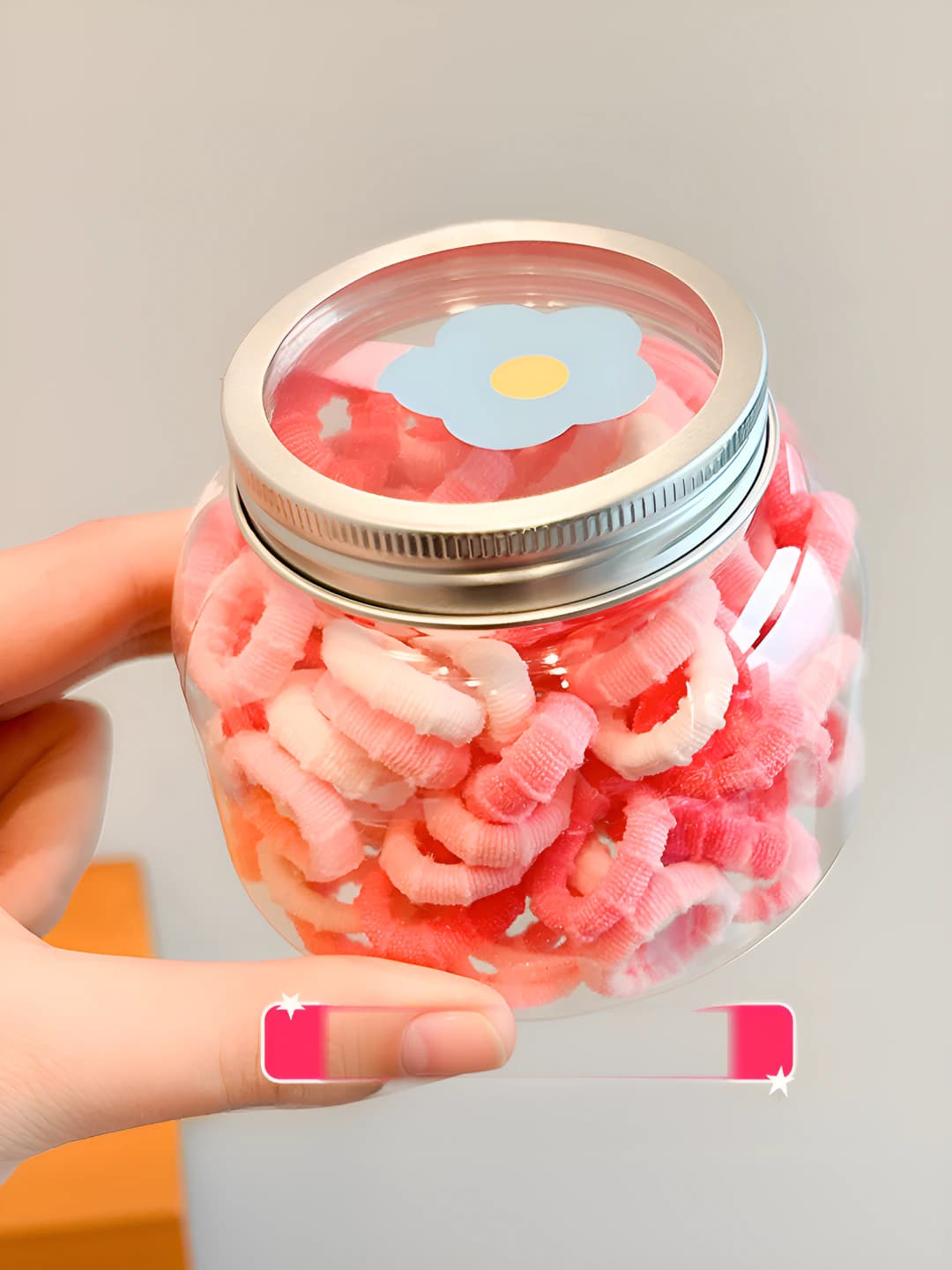 Pink tones, 100 pcs, ~2 cm
