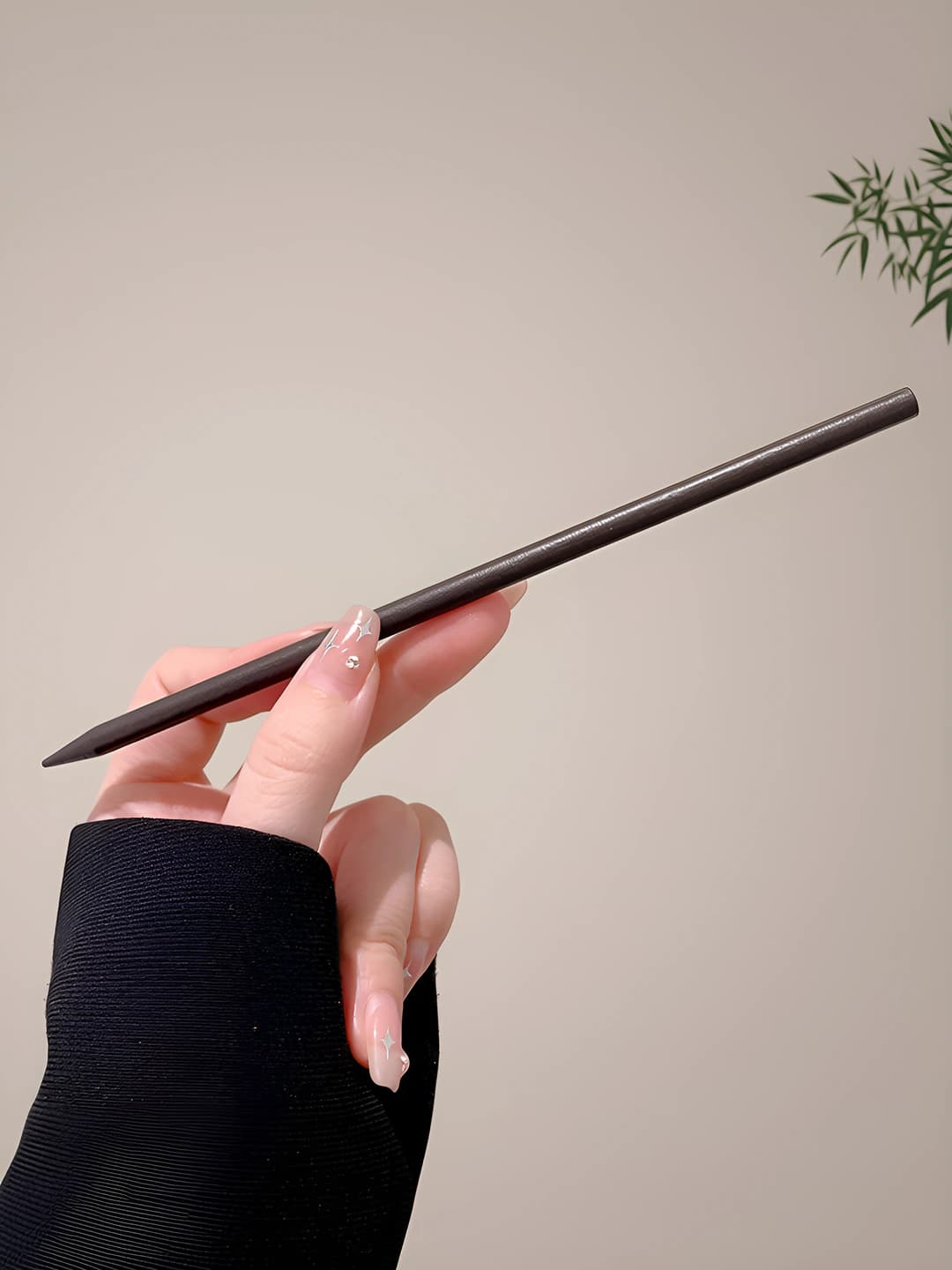 Plain hair pin