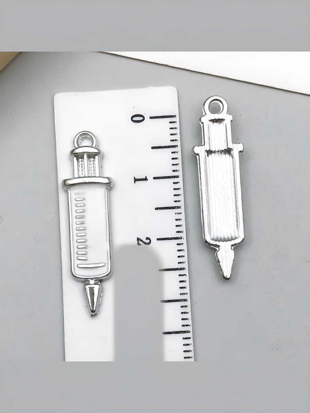 1 шт. белый K маленький белый мед. прибор шприц 30x8mm-1.3g-23225