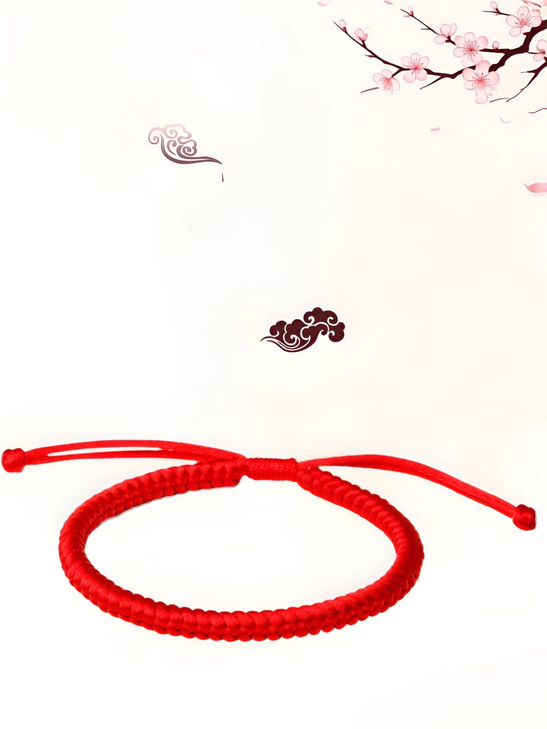 S137 Vinyan knot [Red cord]