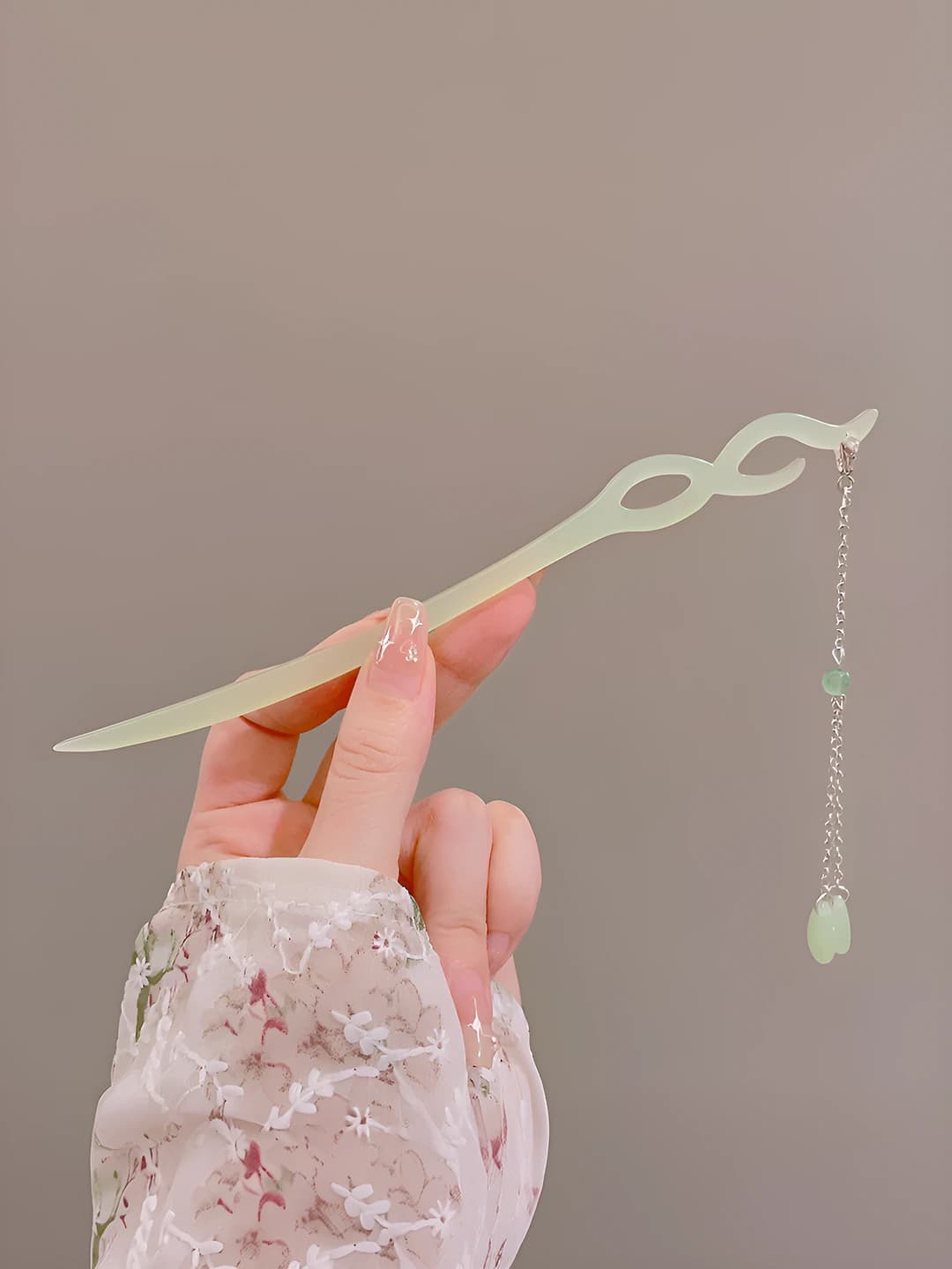 27# Green long tassel variant