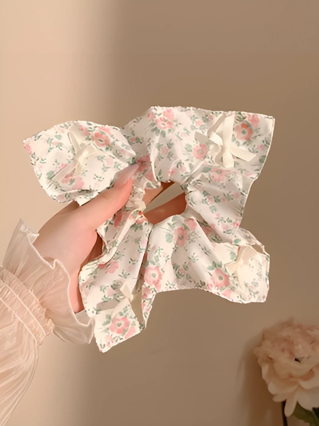 2# Pink-green floral