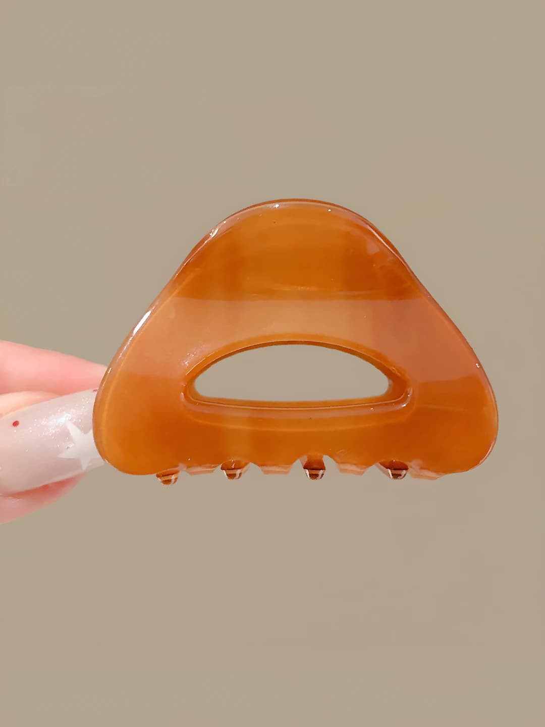 4# Acetate small clip [Amber]