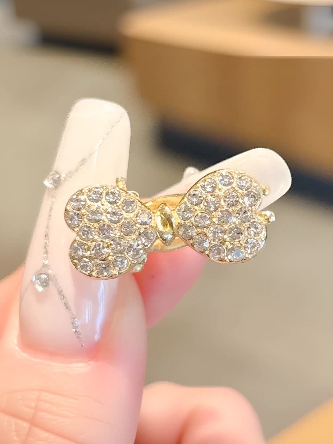 Серебряный бриллиант, 1 шт, 2 см