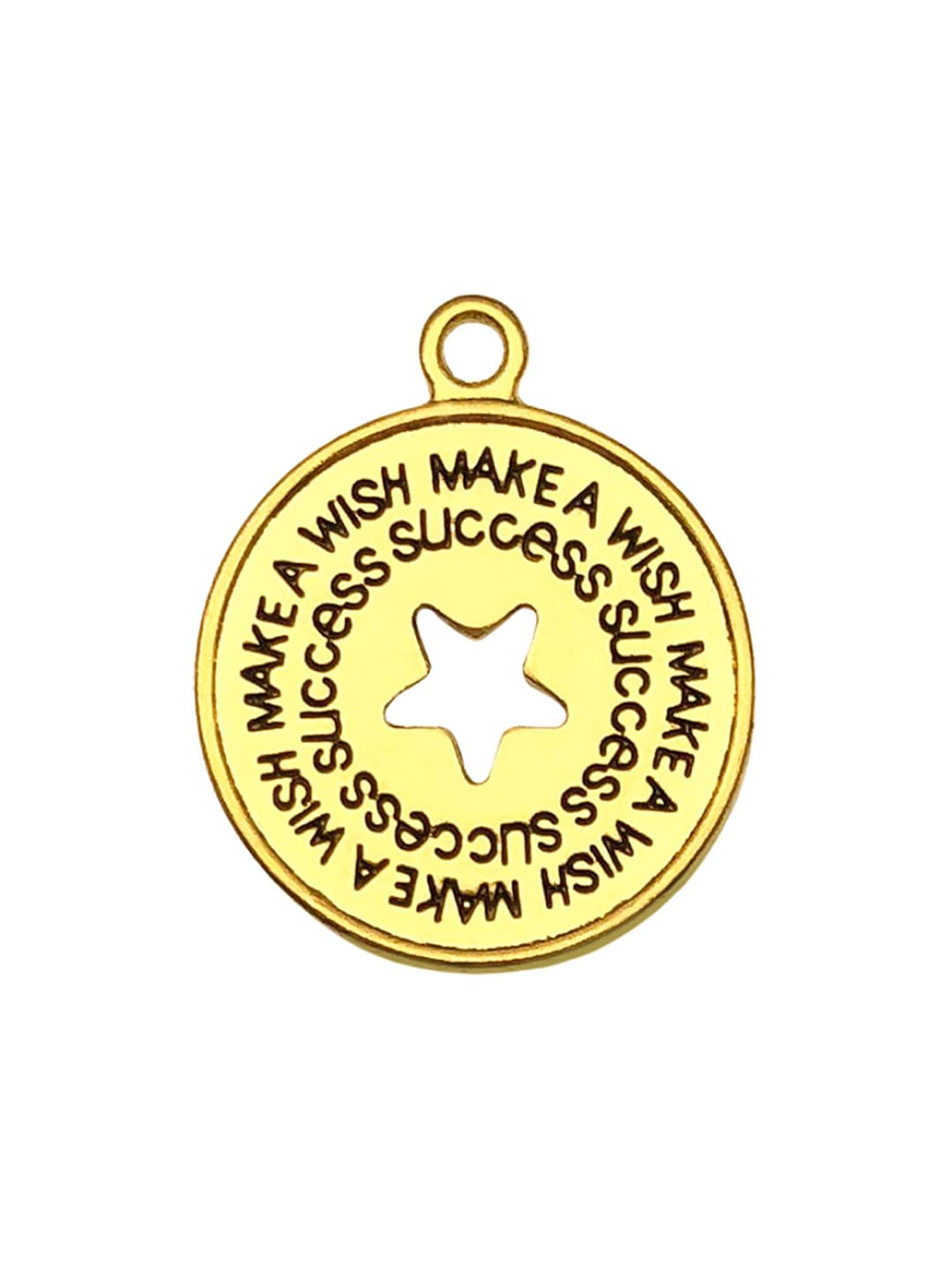 1 star letter charm makeawish 22x26mm-3.1g-17472