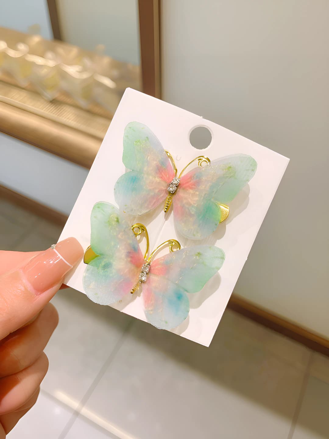 1# Shiny butterfly pair