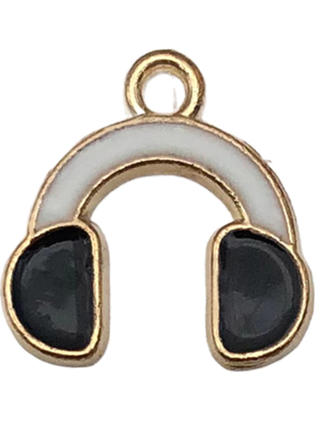 1 шт. чёрные наушники 15x15mm-0.7g