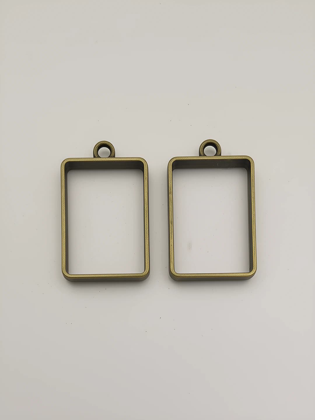 Древний бирюзовый маленький прямоугольник 21x30mm