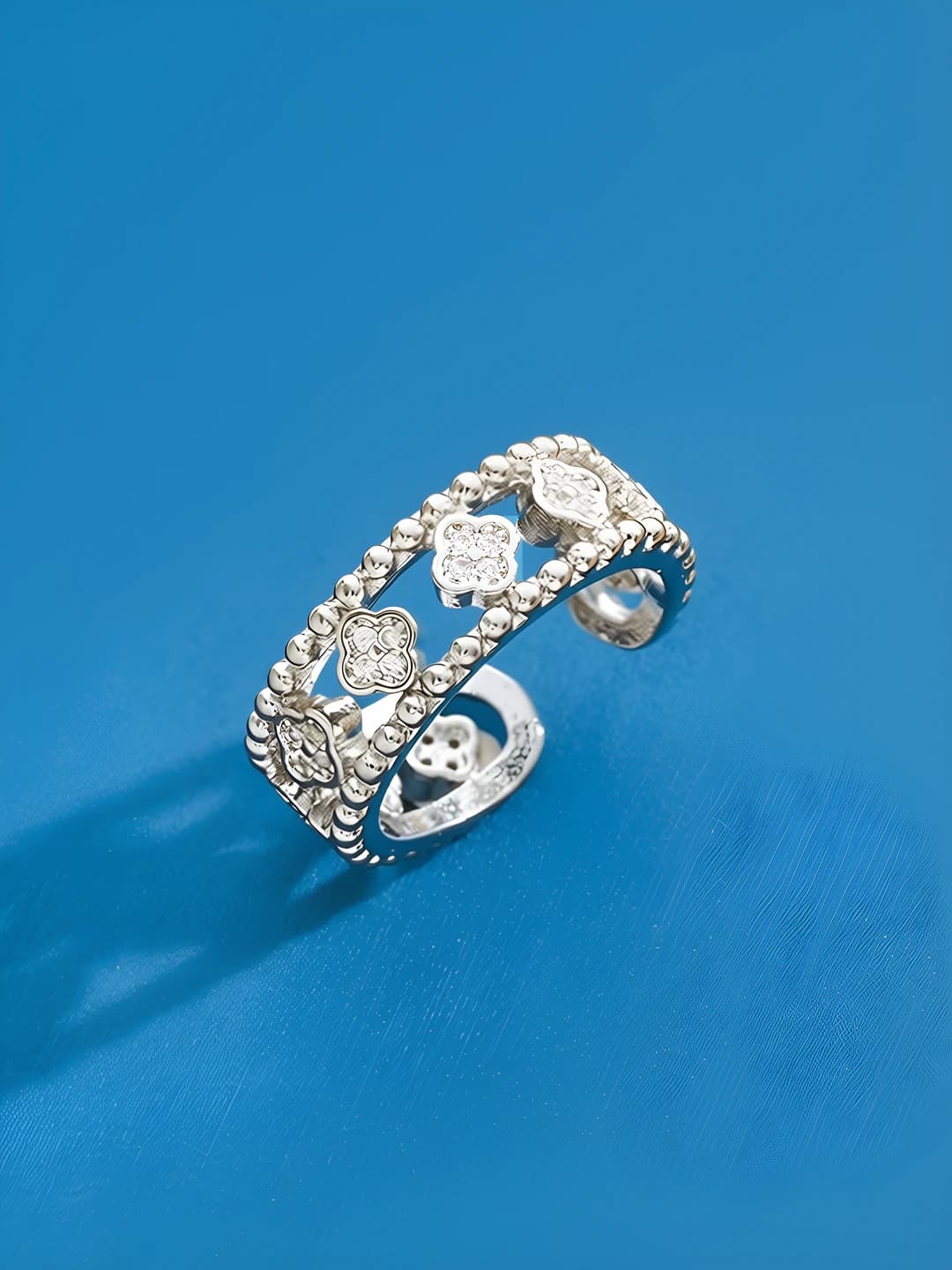 9937 Openwork ring - Silver