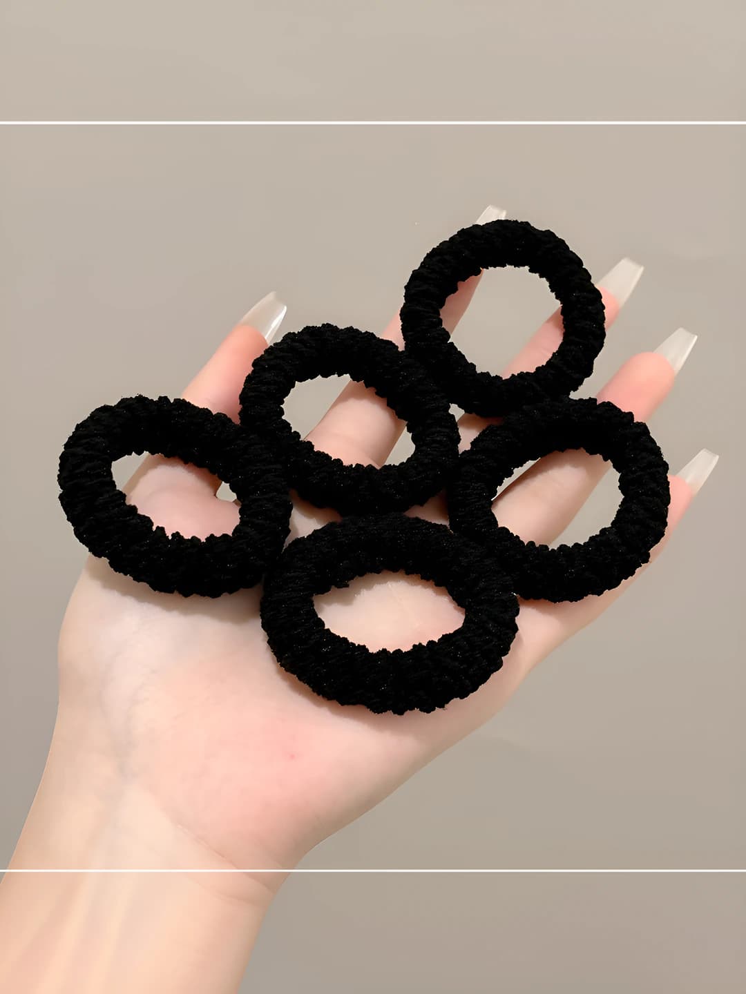 Qora 5 to'klik, 4.5 cm