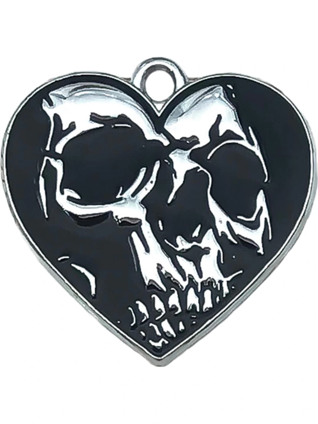 Белый K скелет 21x22mm-2.6g-19384