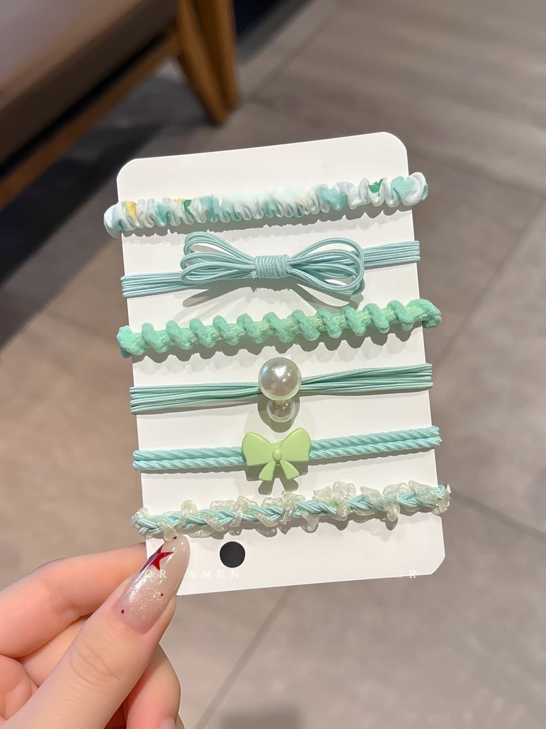 Green 6 pcs (7 cm)