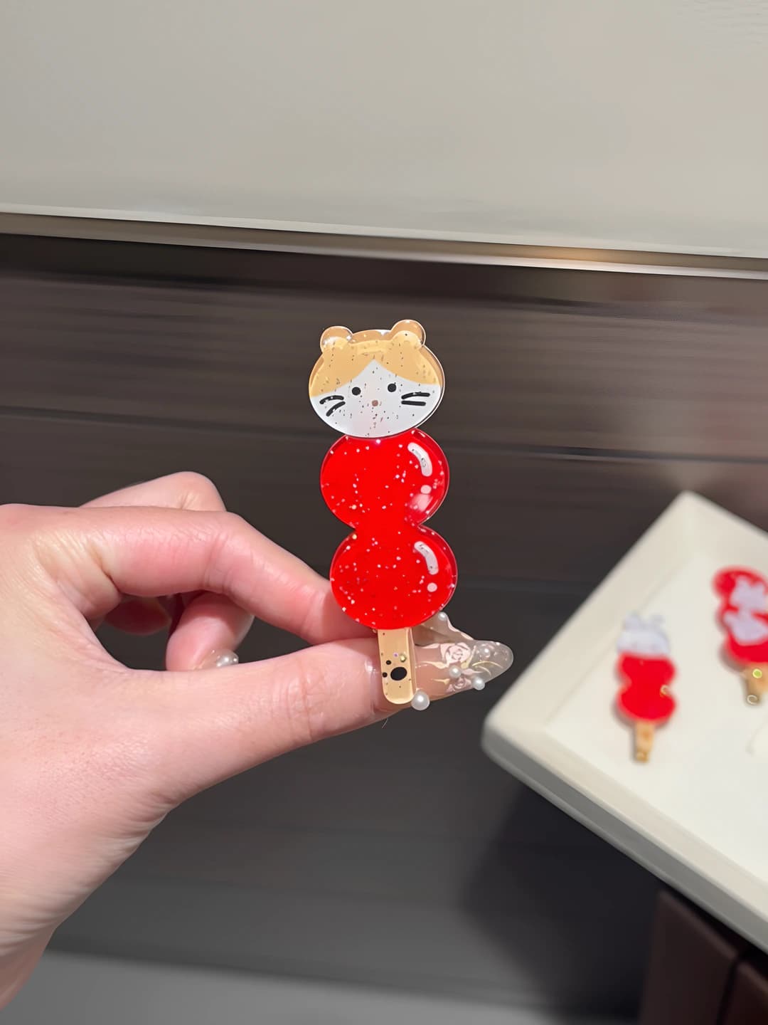Tanghulu cat, single layer (1 pc)
