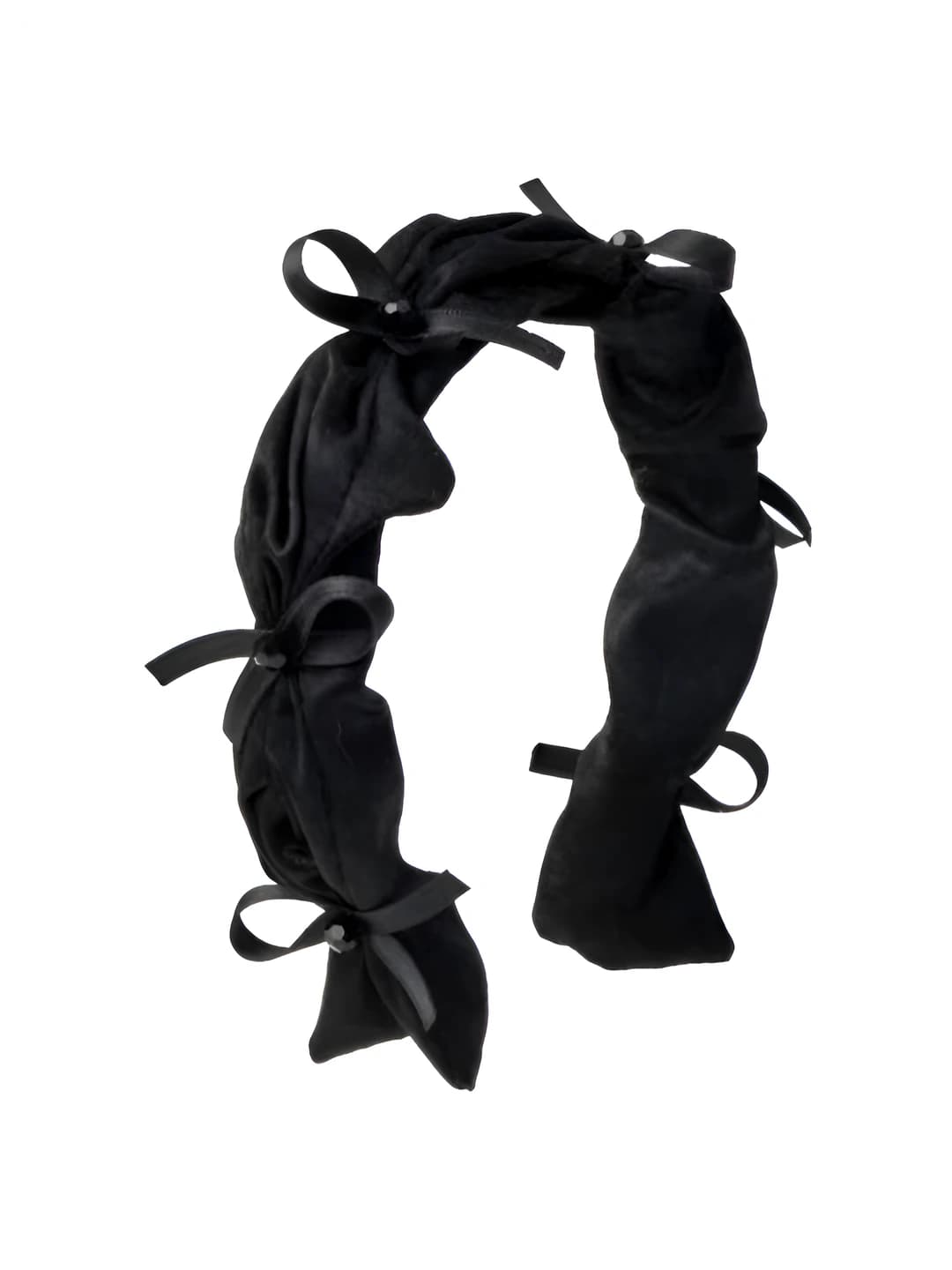 Bow headband - Black