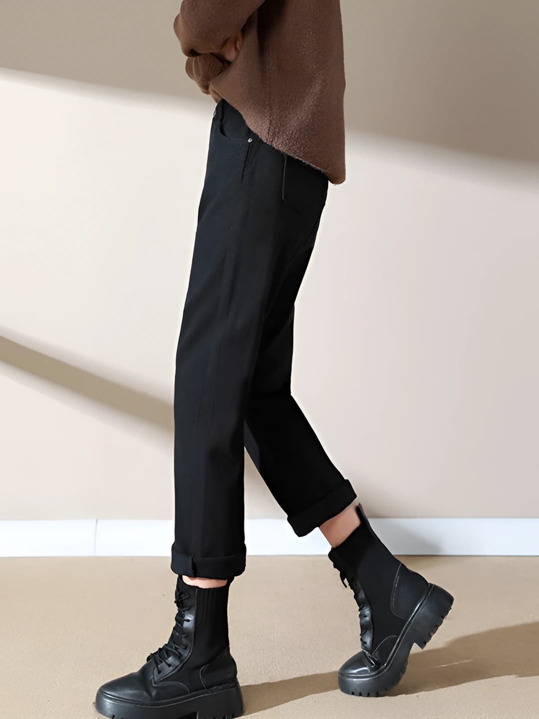 Black floral - 5 pairs