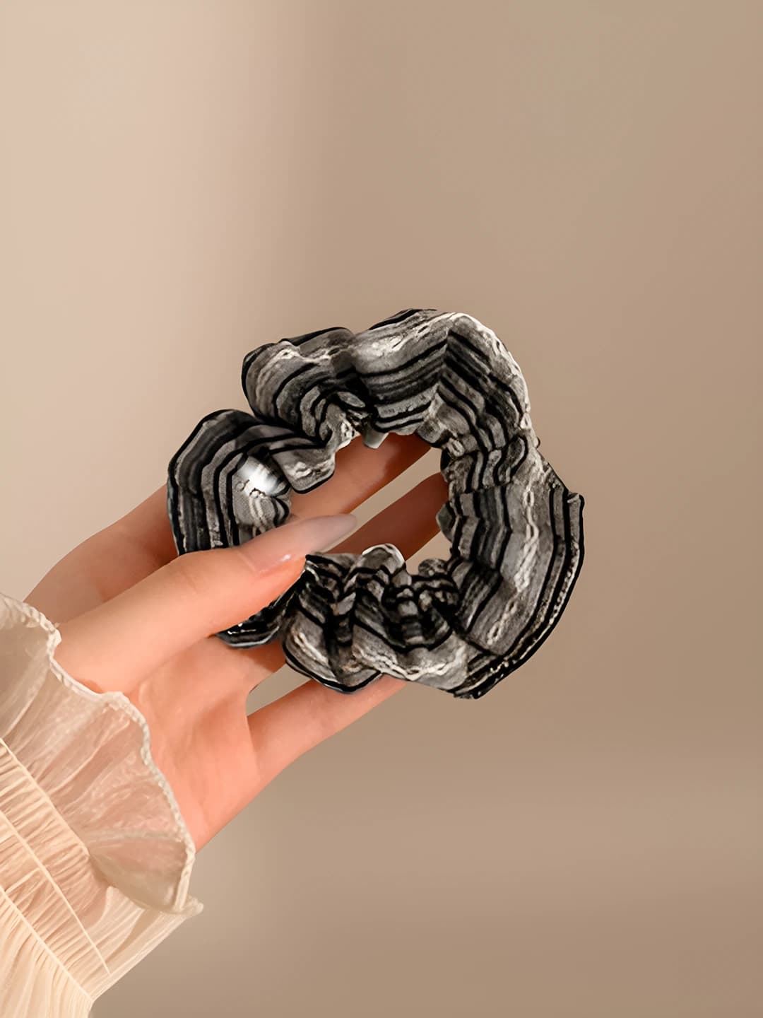 4# Sea salt stripes - Black 9 cm