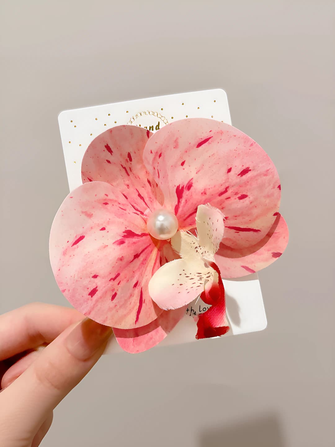 10# Och pushti phalaenopsis qisqich 9*9.5 sm