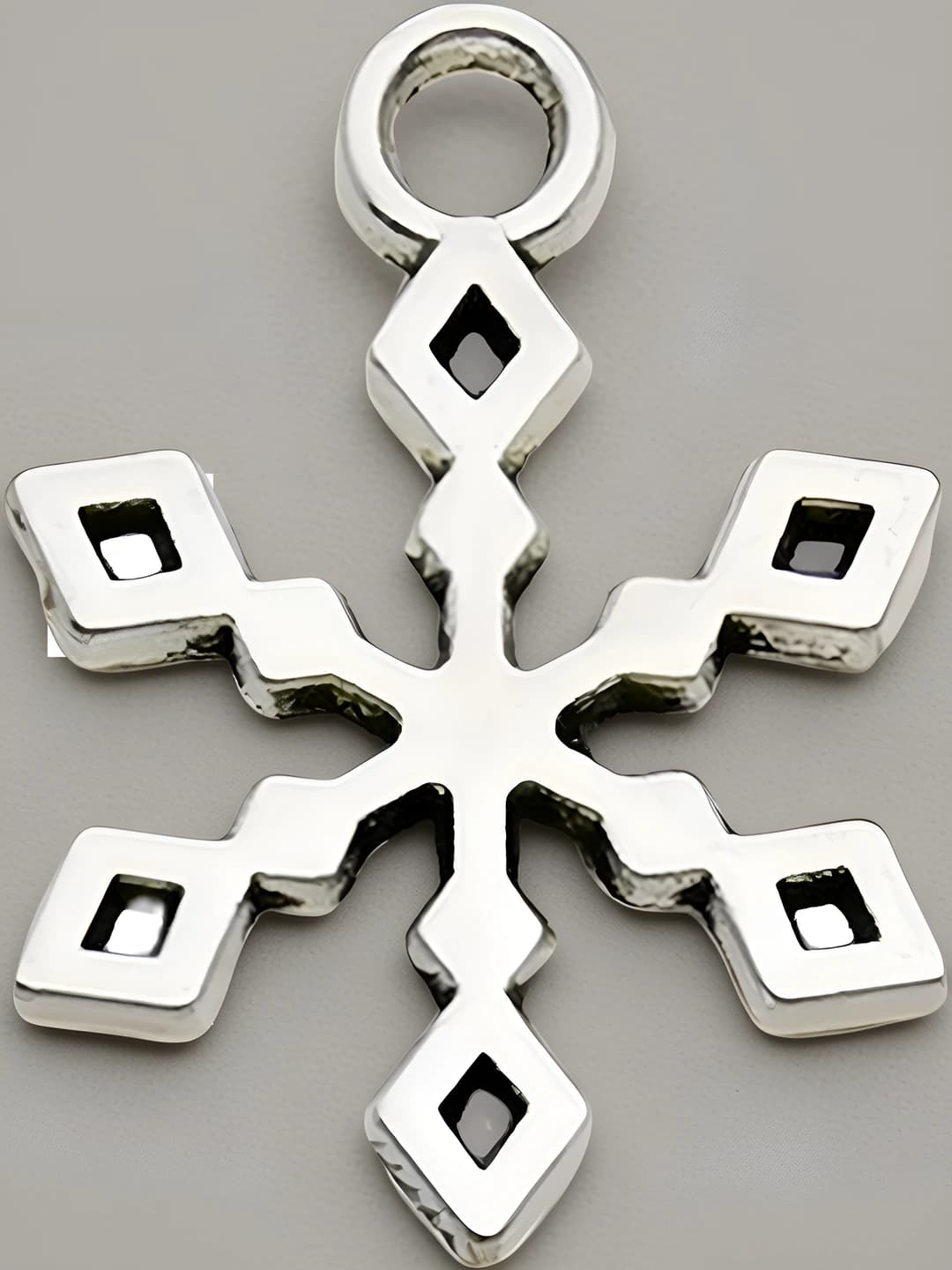 1 ta Xristmas qor donasi 14x19mm-0.7g