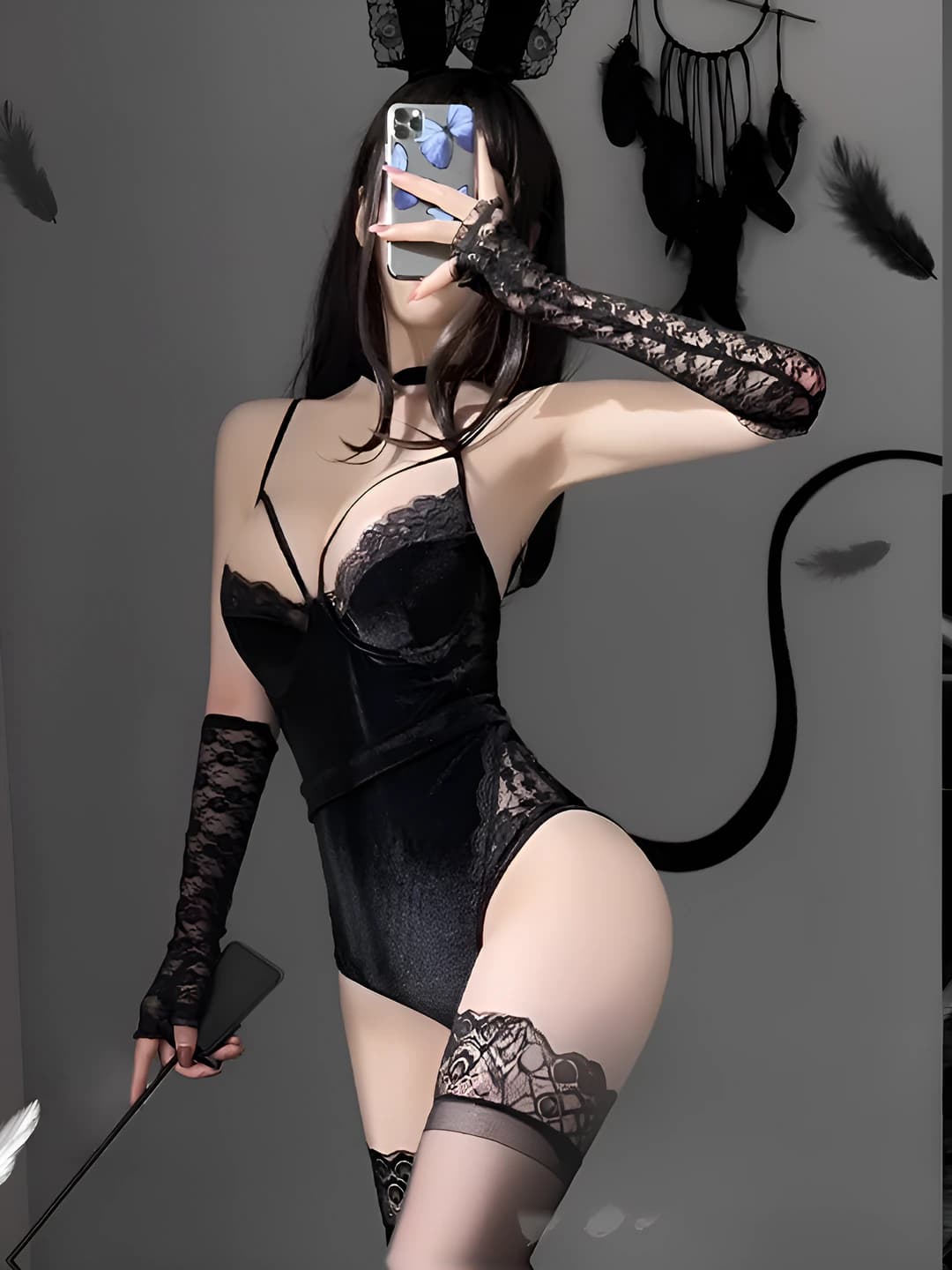 Black feather