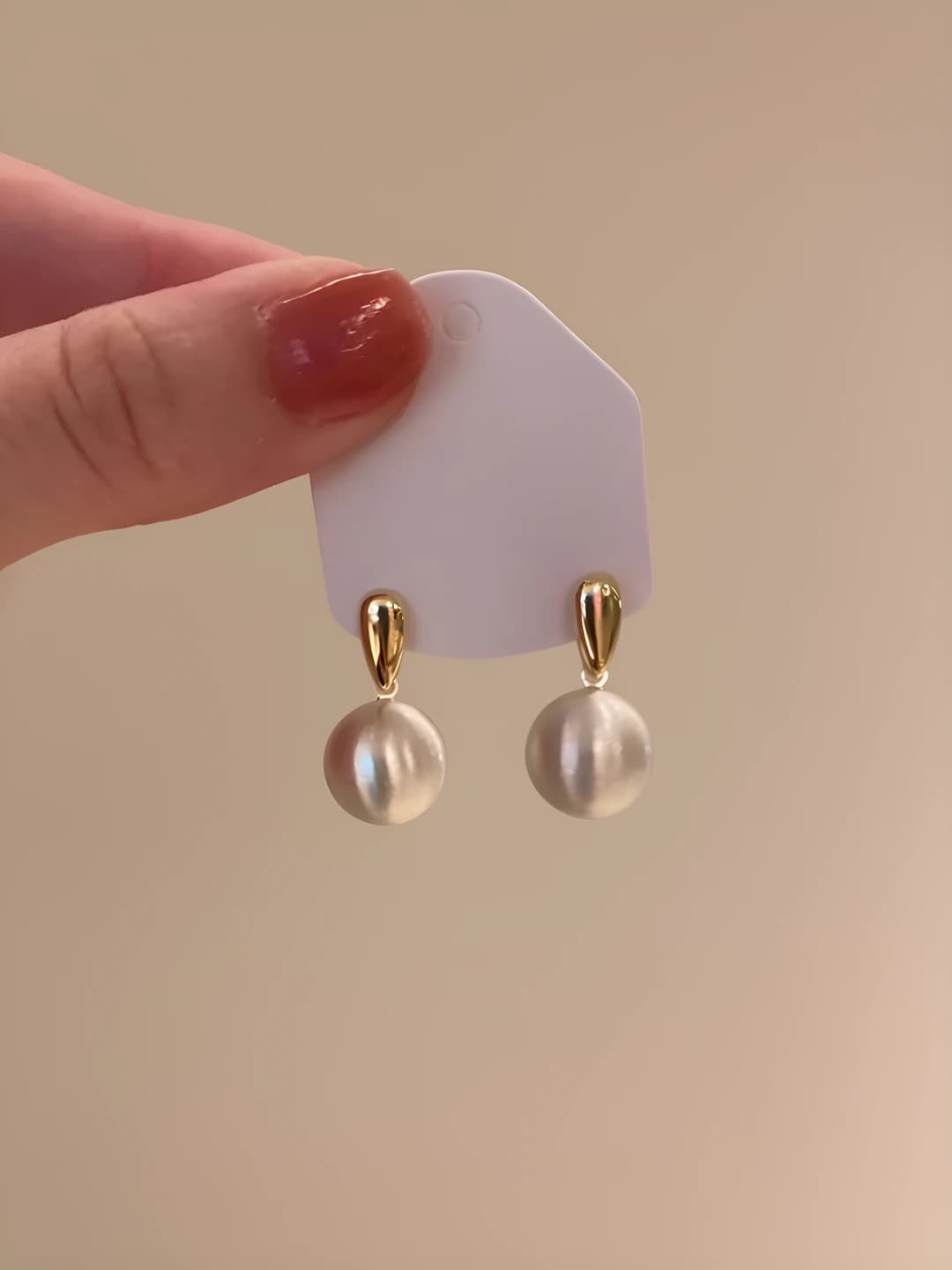 3# Brushed round ball studs