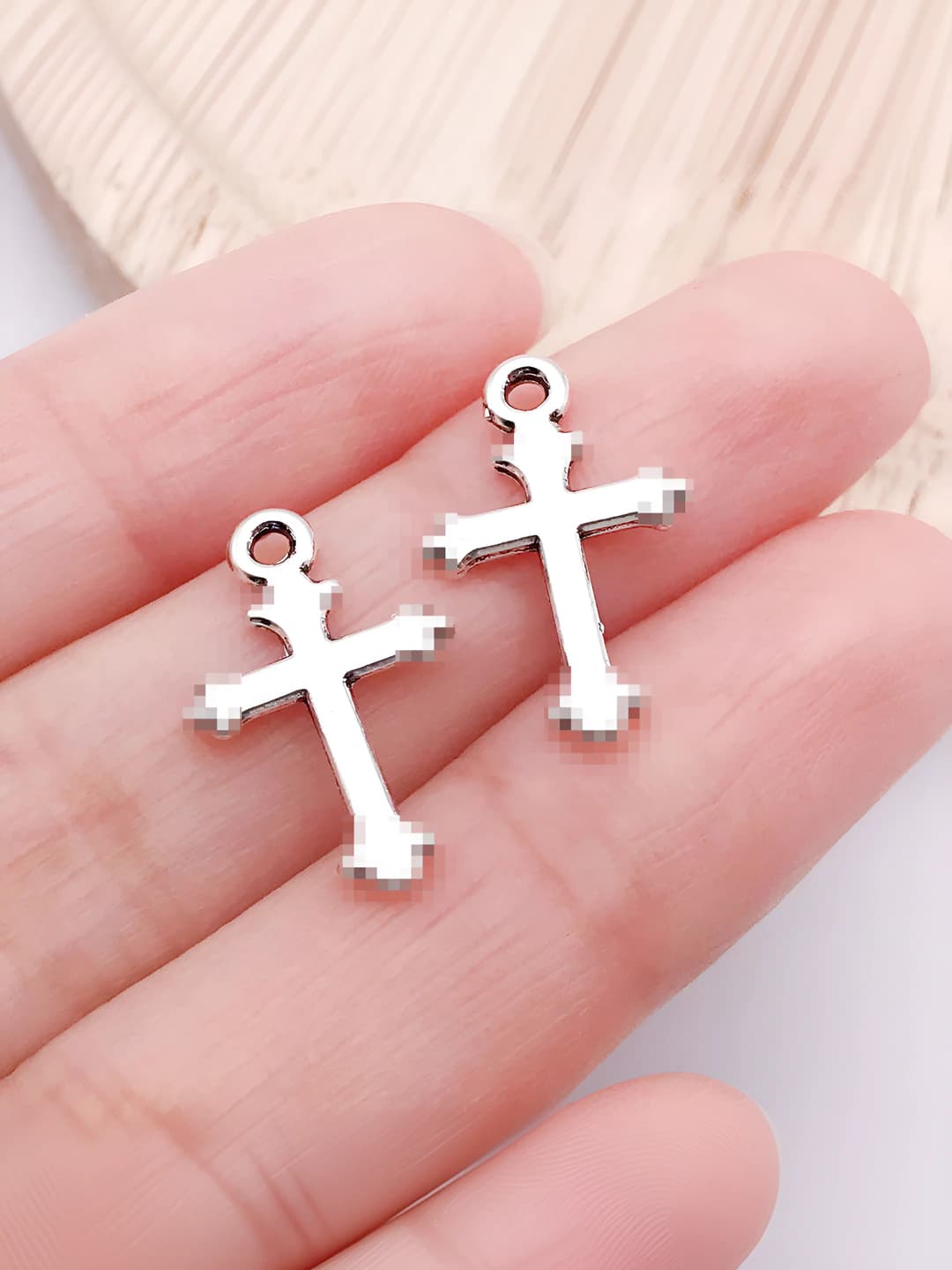 1 шт. старинный крест 12x19mm-0.5g-16923