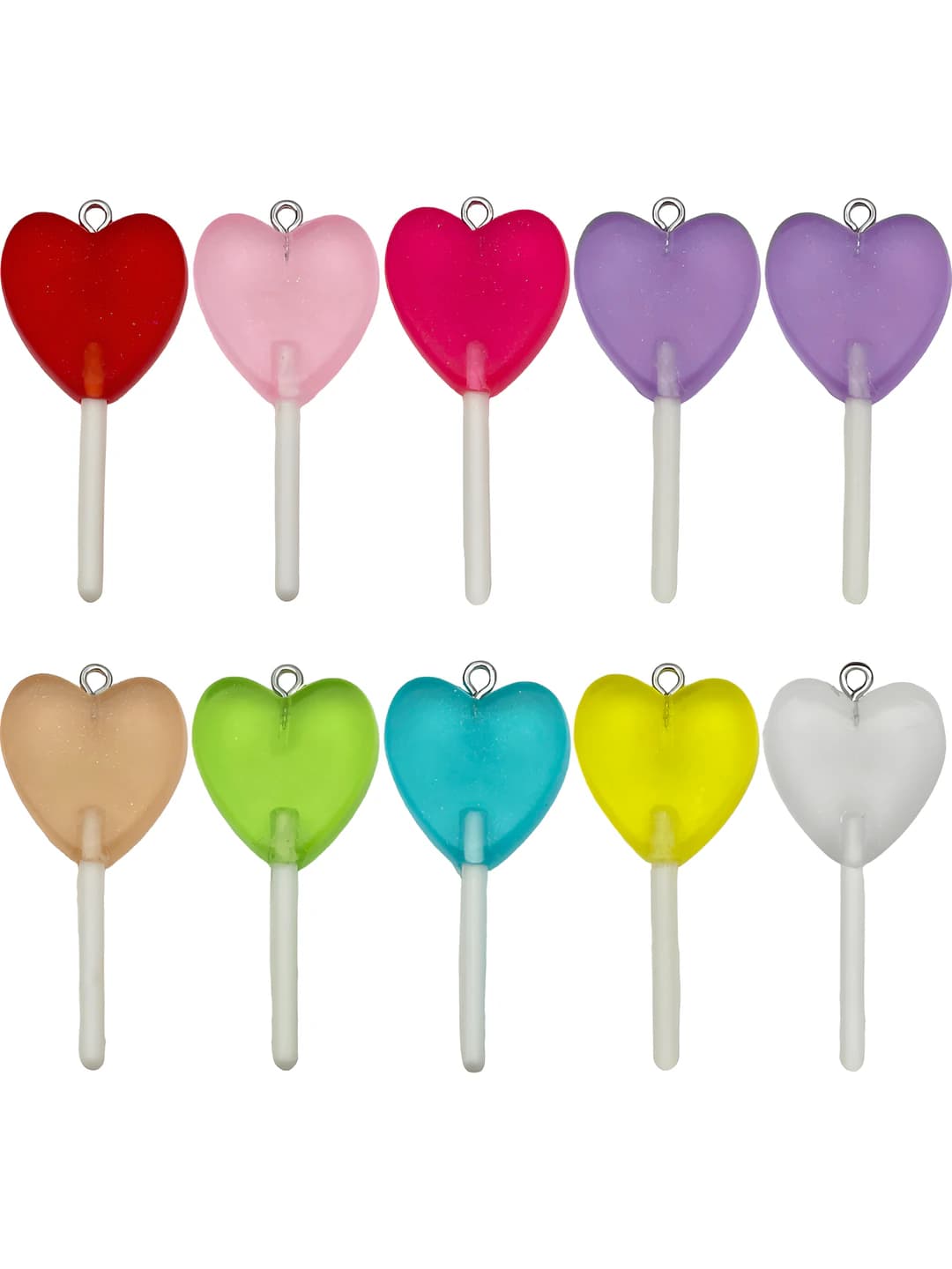 9 types mix 10 pc hearts-30.8g