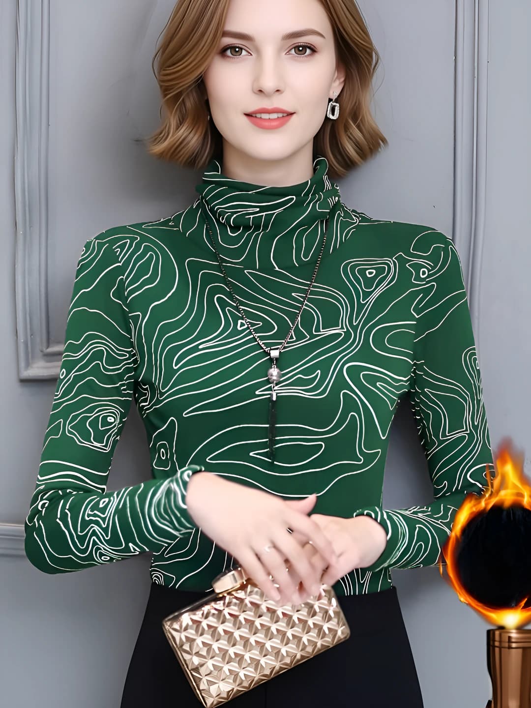 Зелёный