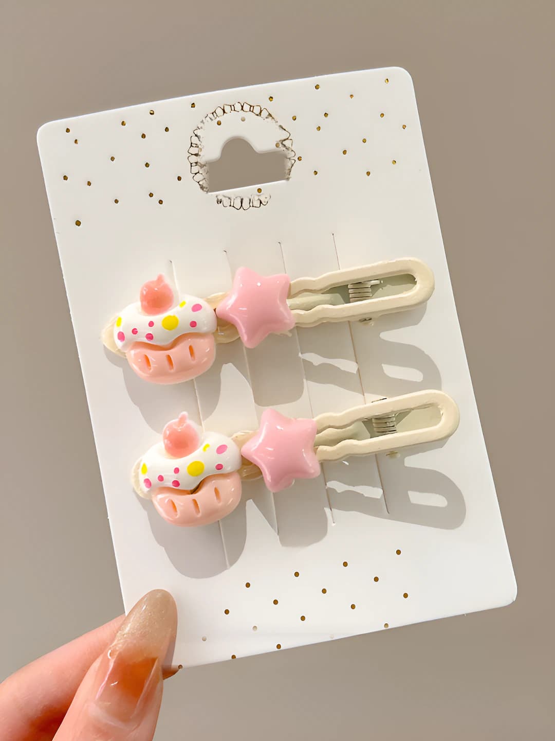 7# Cake stars, 1 pair, 6 cm