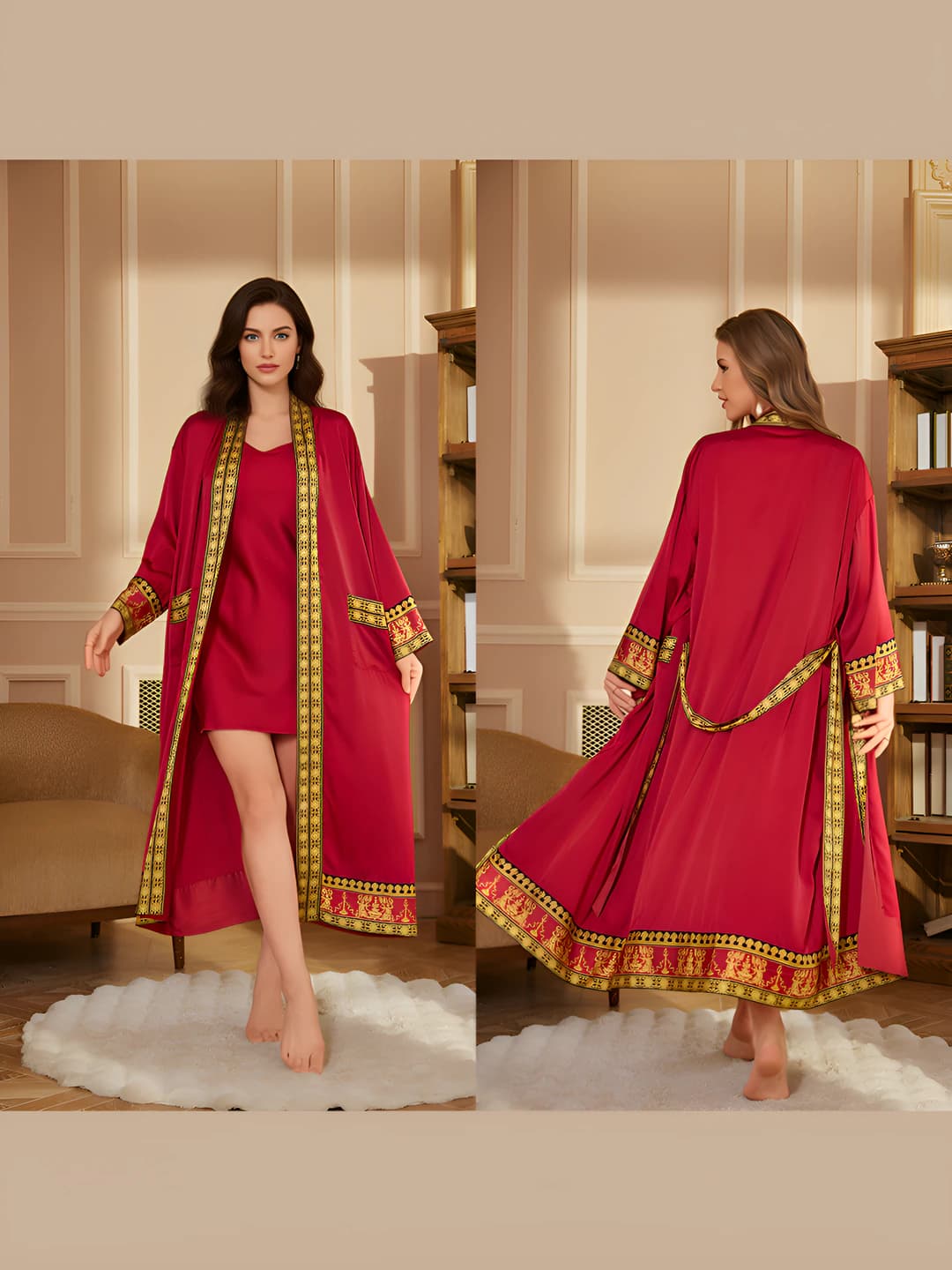 3373 Multicolour+Wine red