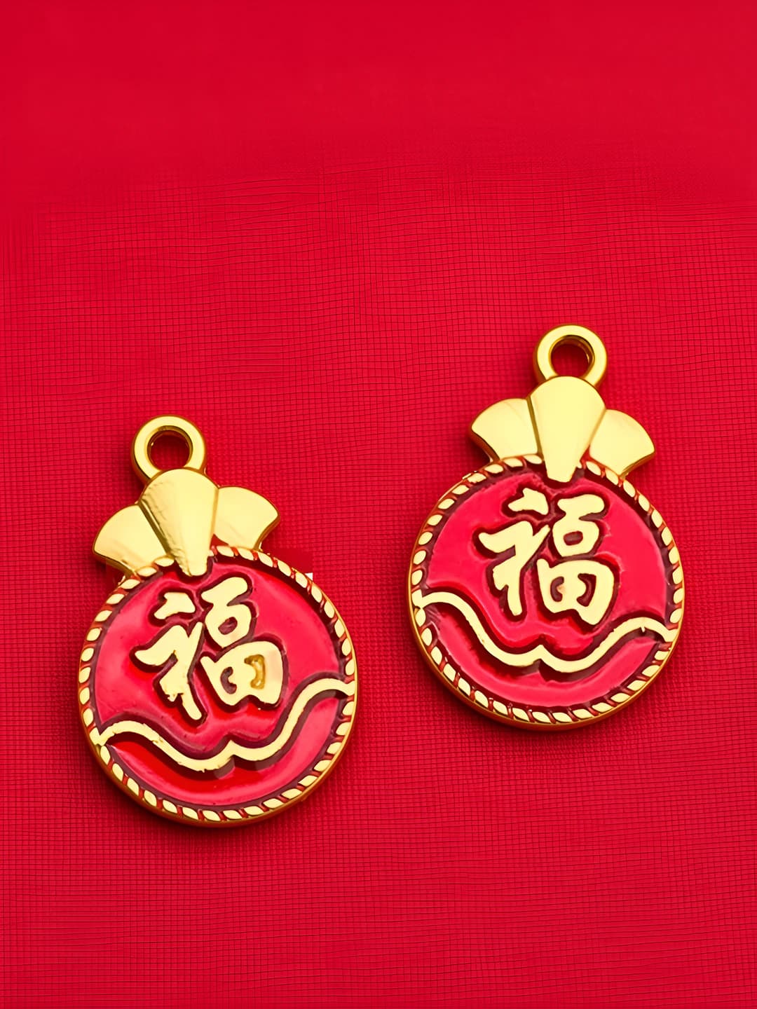 1 шт. Китайский мешок удачи 13x19mm