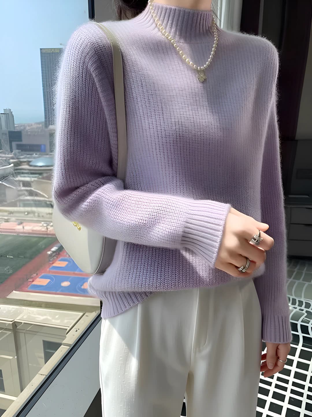 2044 Фиолетовый (Ночная рубашка)