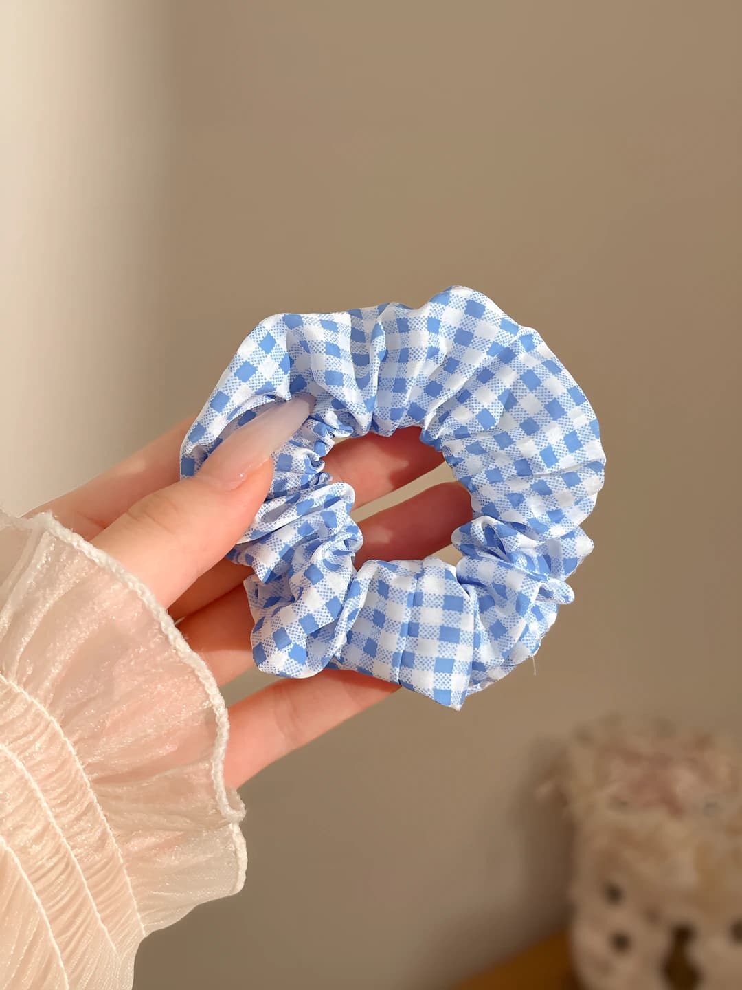 3# Синий в клетку 9cm