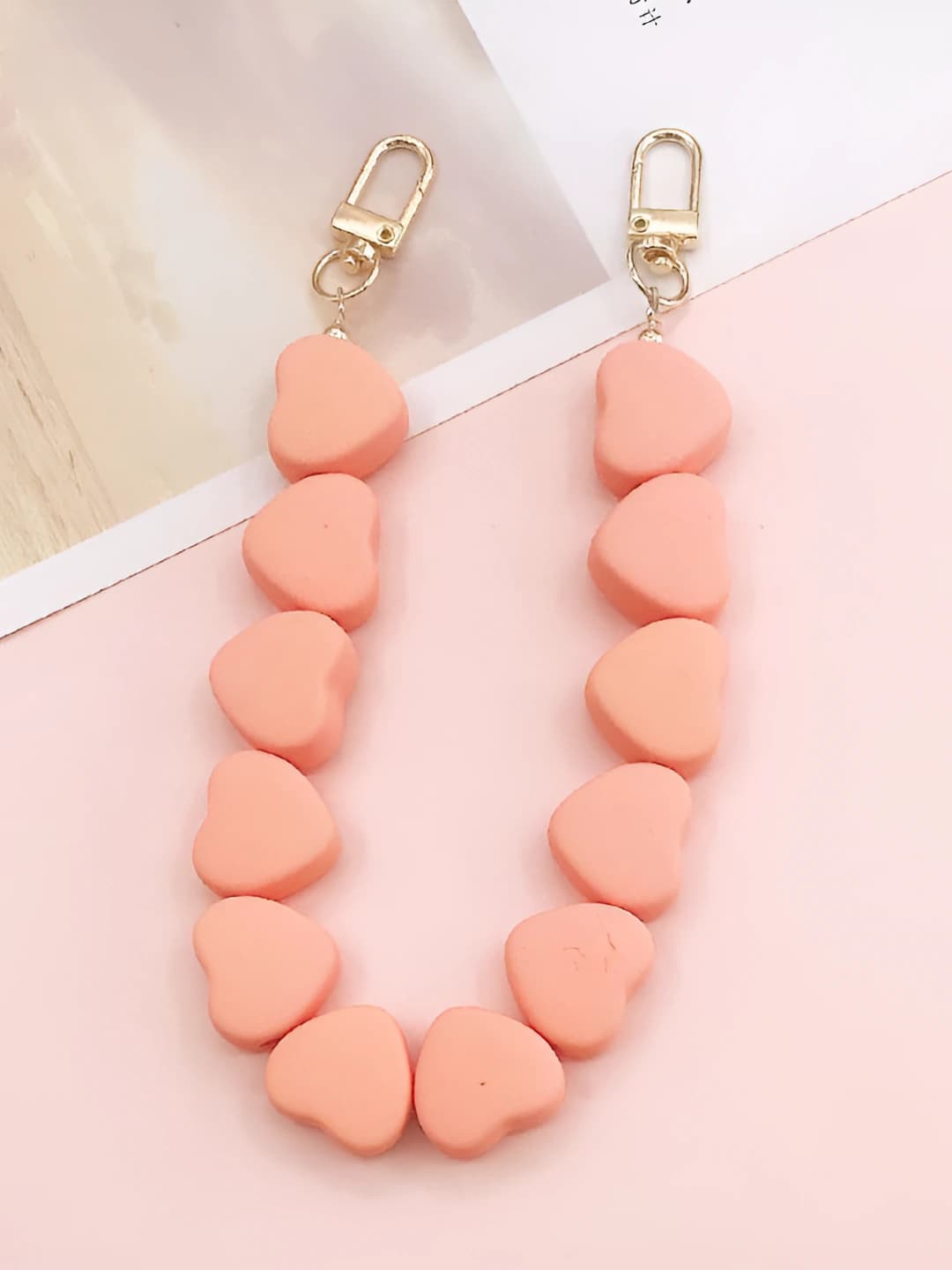 Heart handbag (pink)