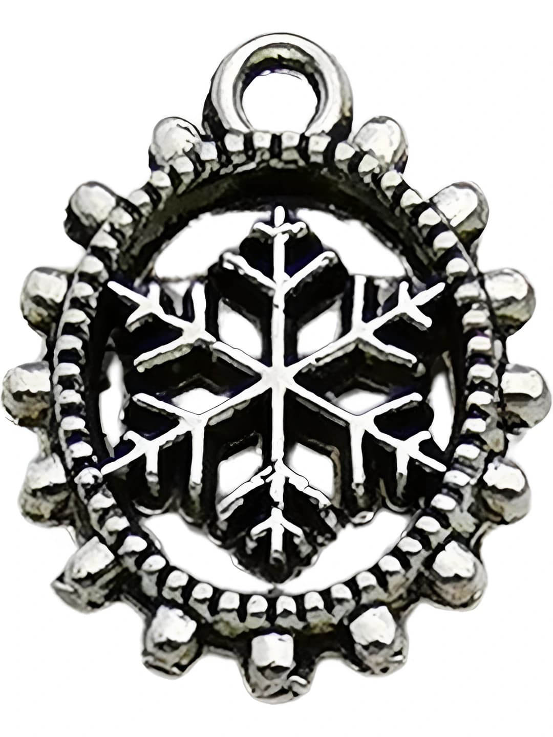 1 ta Xristmas ellips qor donasi 12x15mm-0.8g