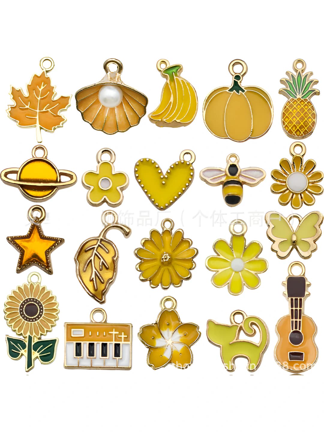 20 pcs mix, yellow, 16 g