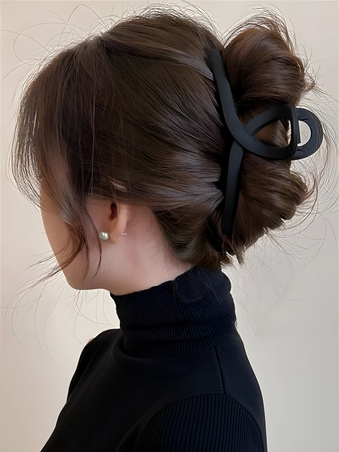 2# Large black cross clip 14.6cm